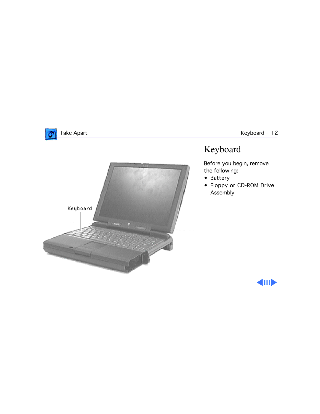 Apple 3400C/200, G3 manual Keyboard 