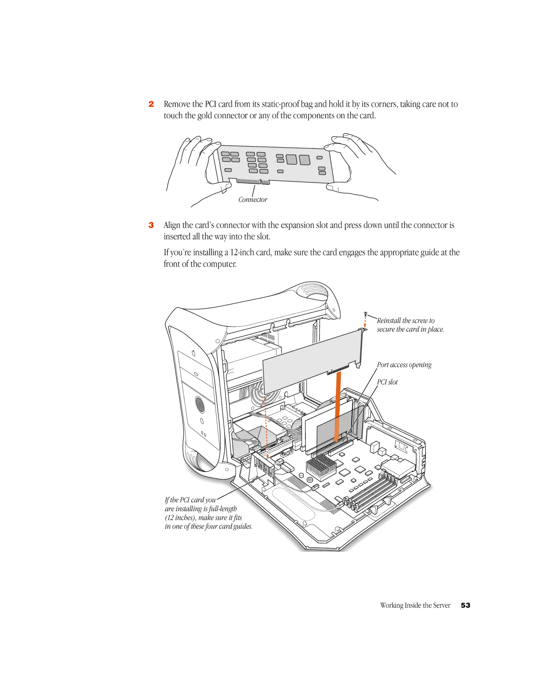 Apple G3 manual Connector 