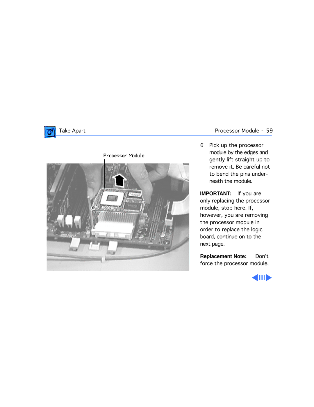 Apple G3 manual Important If you are 