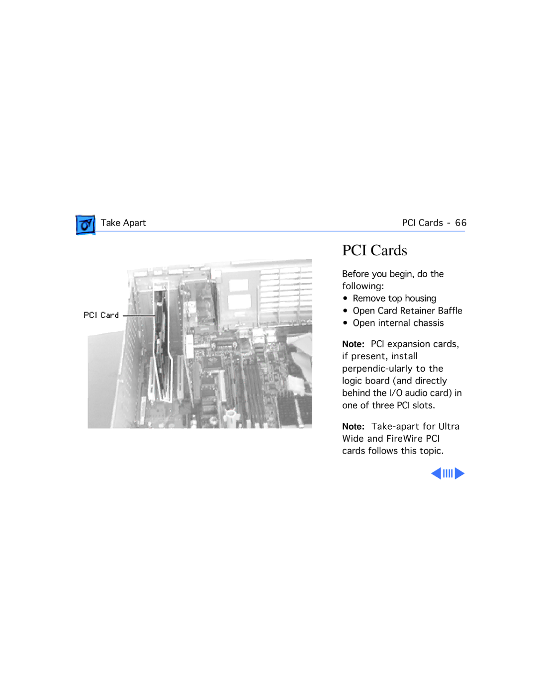 Apple G3 manual PCI Cards 