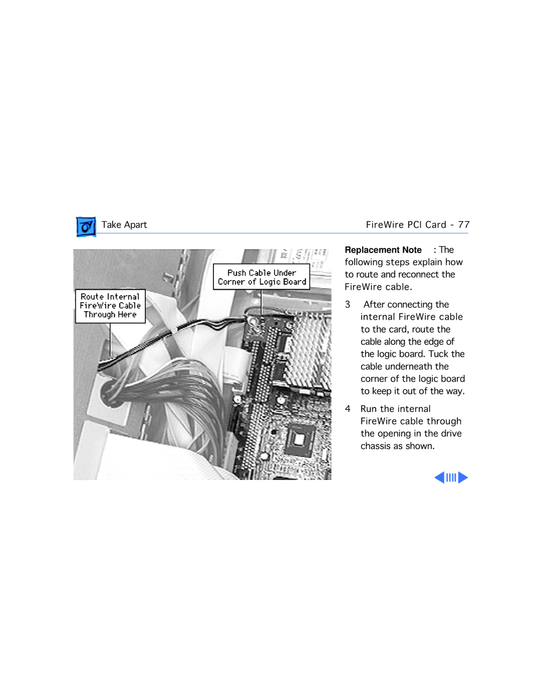 Apple G3 manual Take ApartFireWire PCI Card 