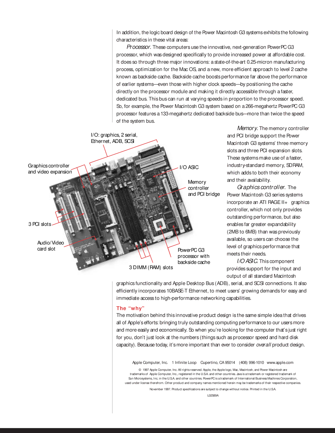 Apple G3 manual Graphics controller 