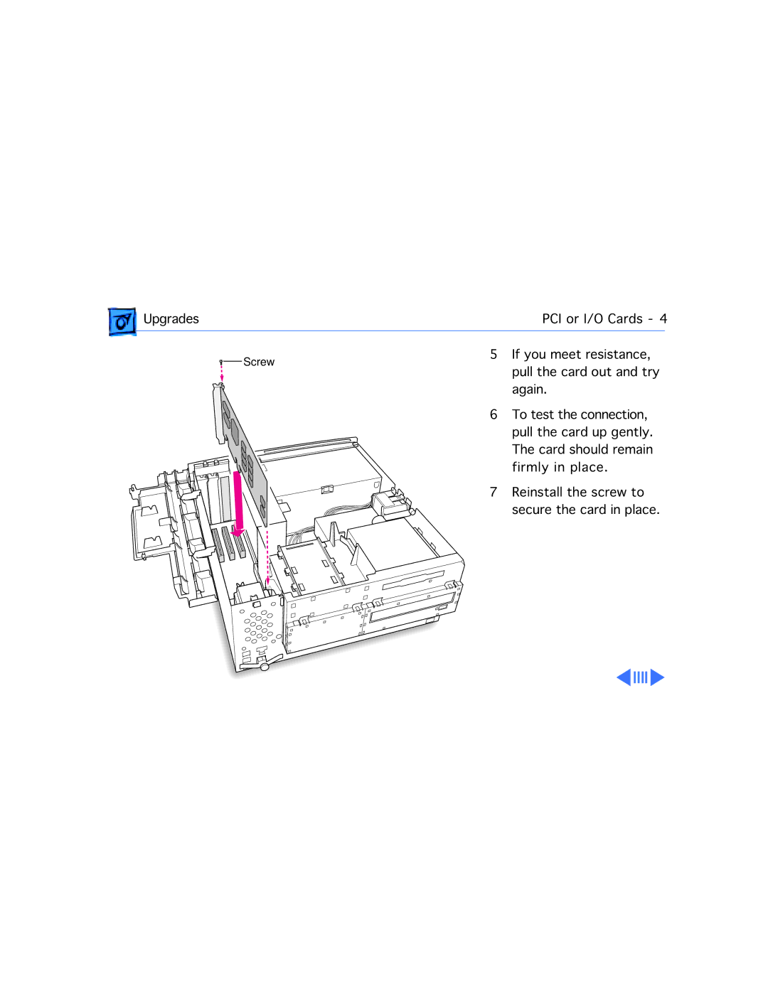 Apple G3 manual If you meet resistance 