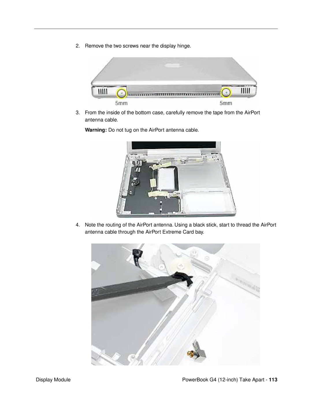 Apple G4 (12-INCH DVI) manual 