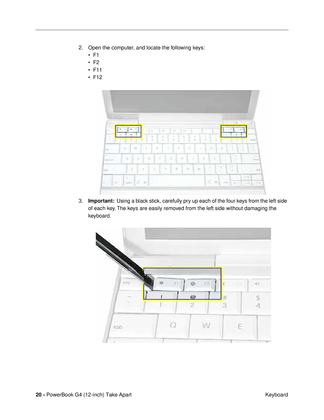 Apple G4 (12-INCH DVI) manual 