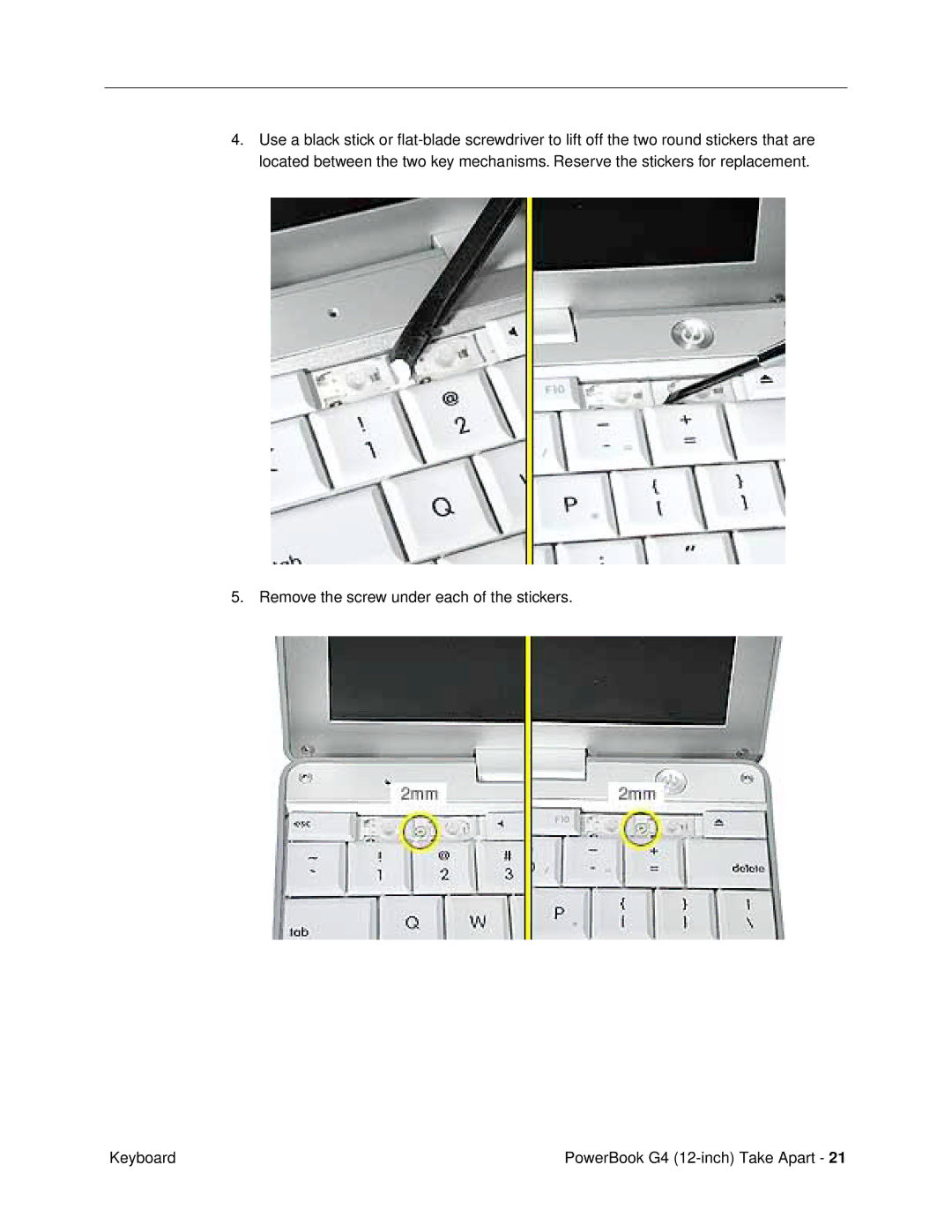 Apple G4 (12-INCH DVI) manual 