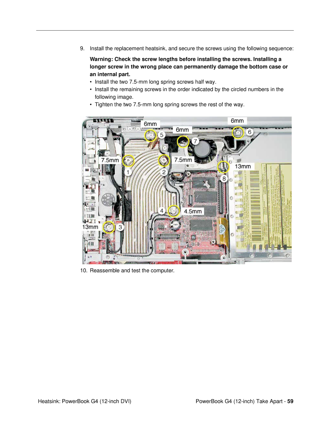 Apple G4 (12-INCH DVI) manual 