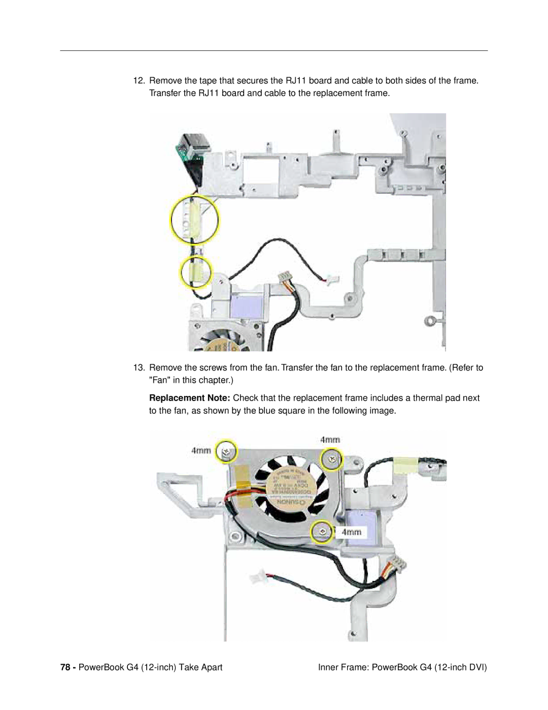 Apple G4 (12-INCH DVI) manual 