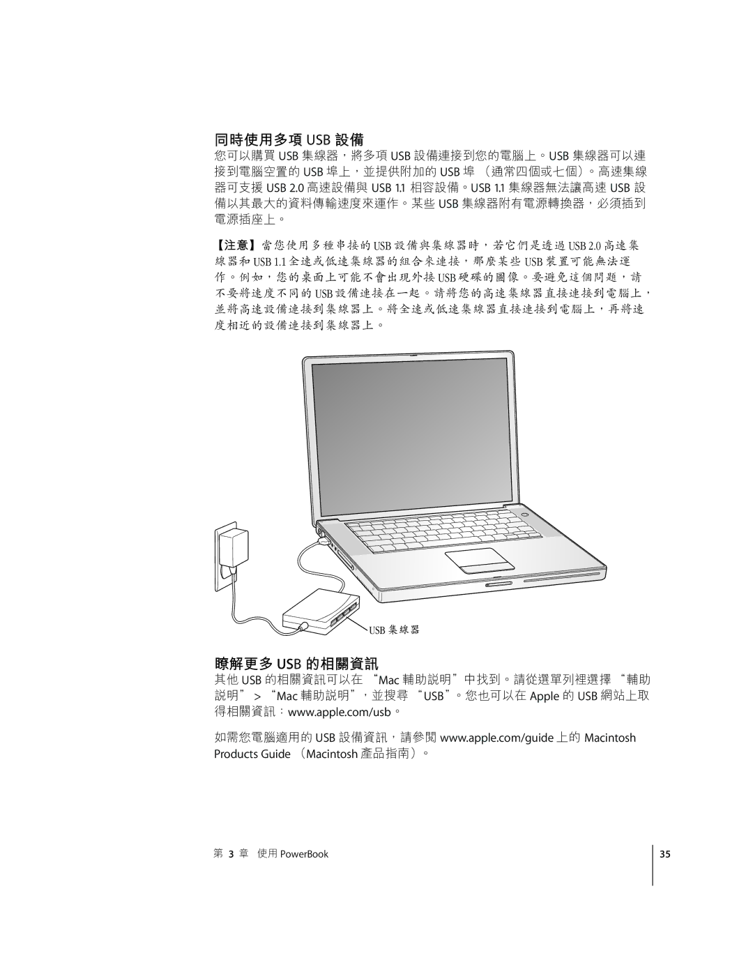 Apple G4 D manual WðE USB G=, Ïð USB %Ý 