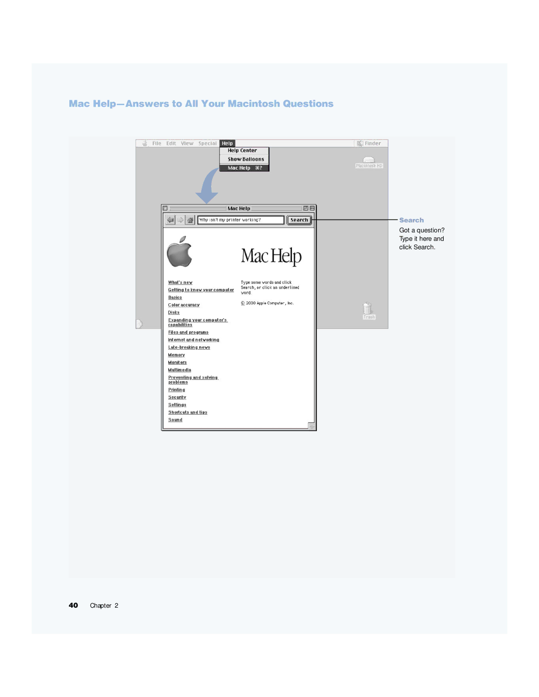 Apple G4 manual Mac Help-Answers to All Your Macintosh Questions 