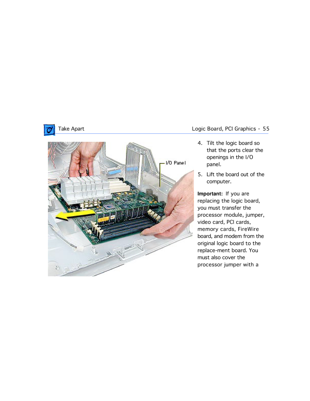 Apple G4 manual You must transfer 