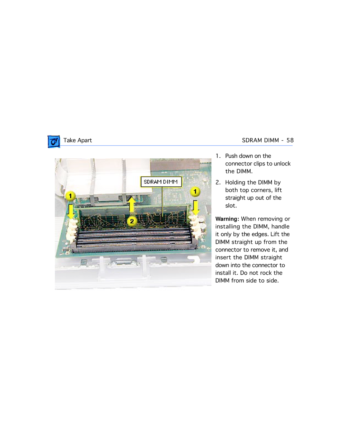 Apple G4 manual Sdram Dimm 