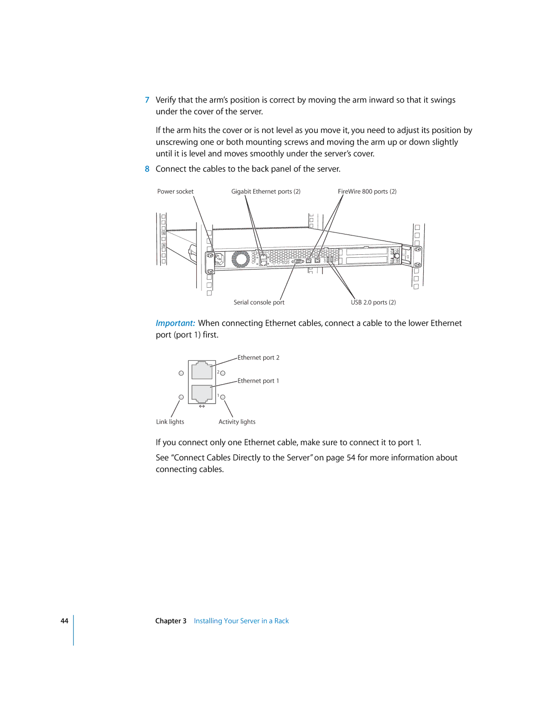 Apple G5 specifications Power socket Gigabit Ethernet ports 