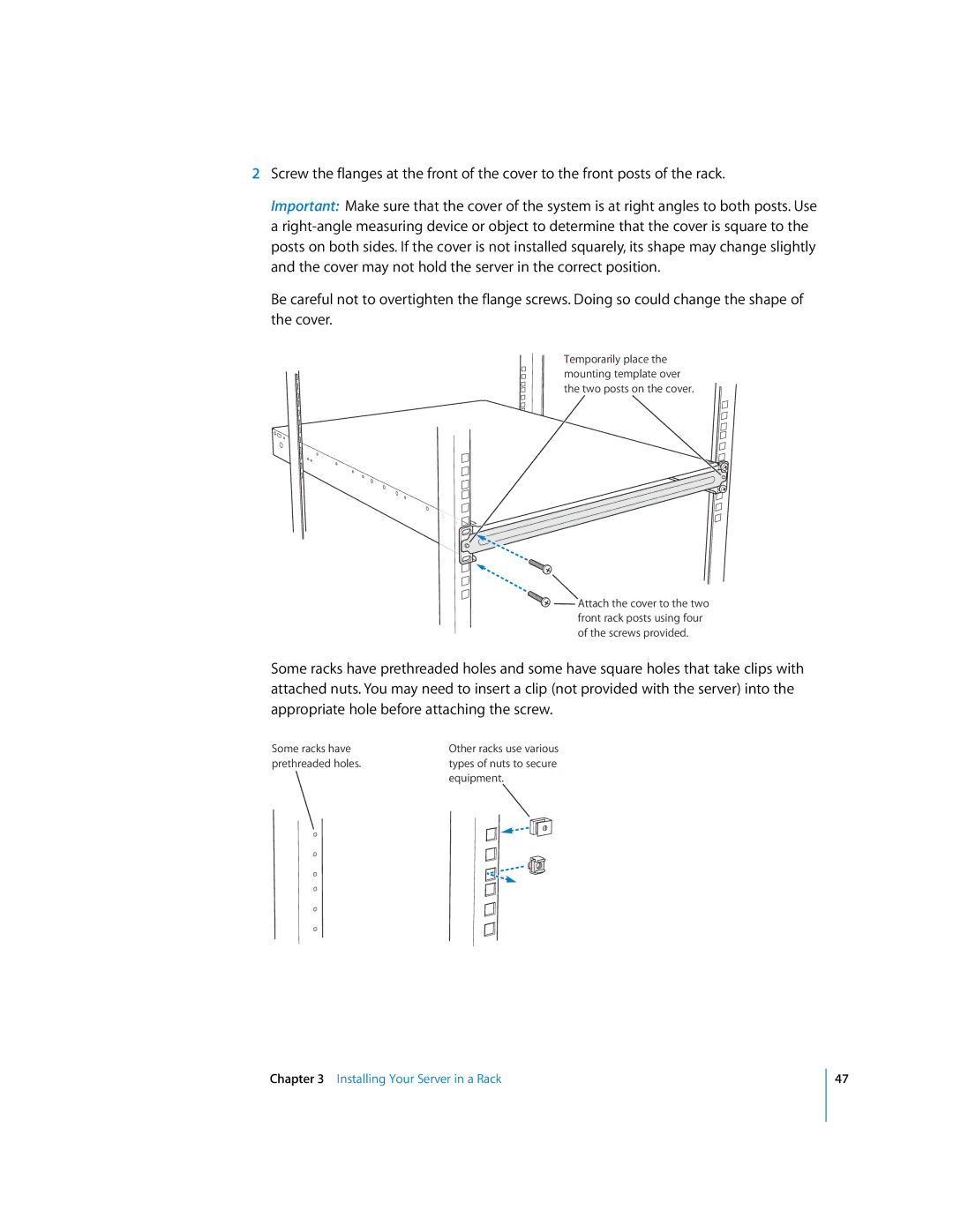 Apple G5 specifications Some racks have 