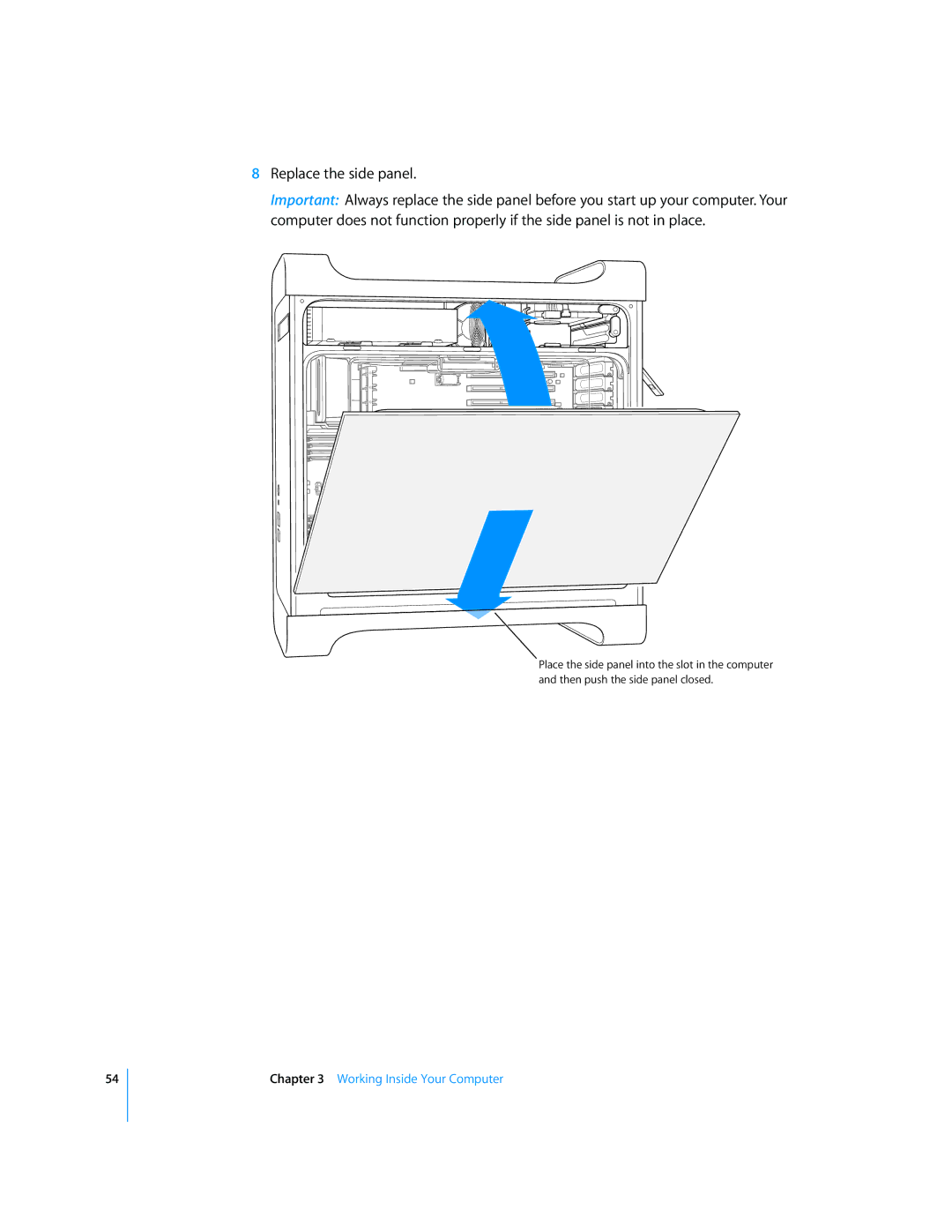 Apple G5 manual Working Inside Your Computer 