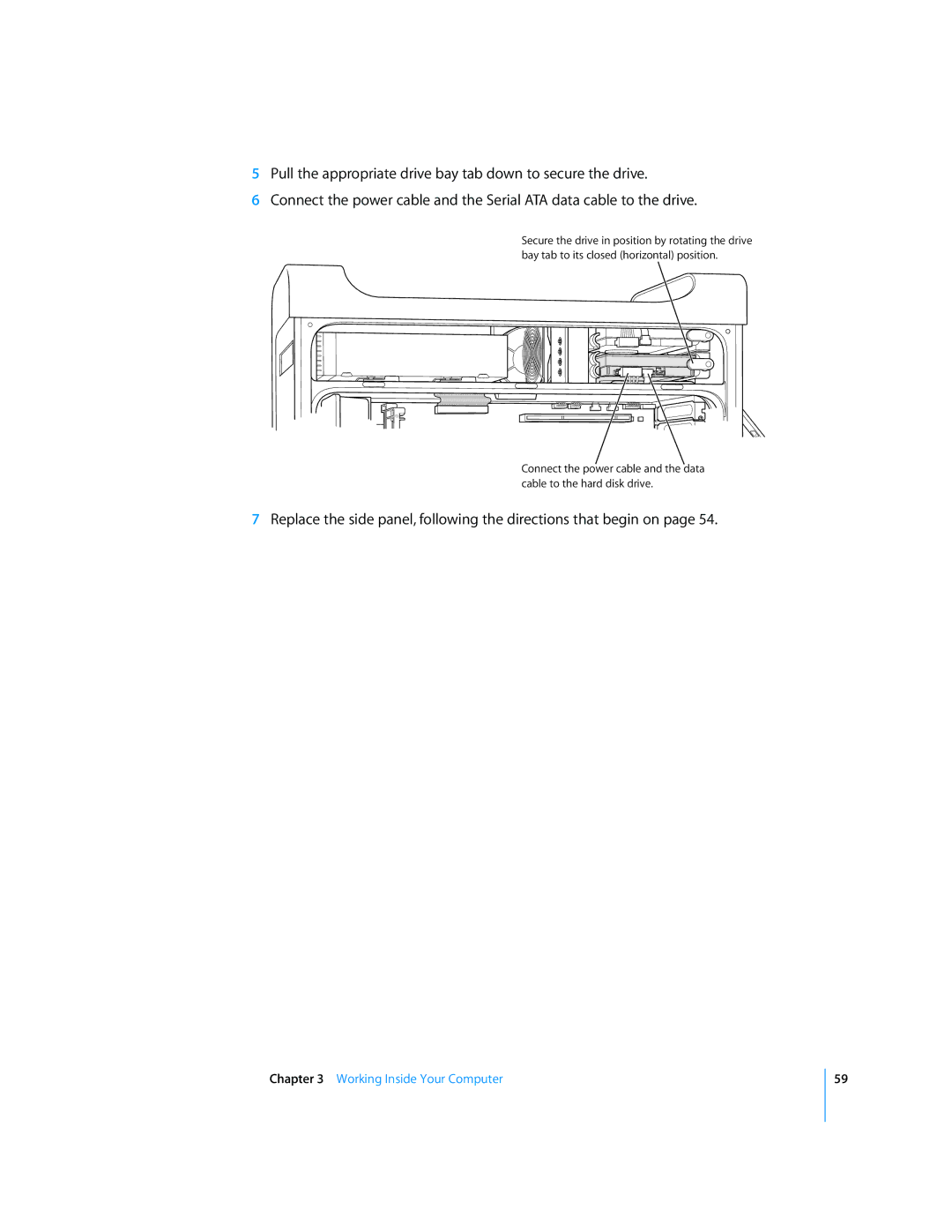 Apple G5 manual Working Inside Your Computer 