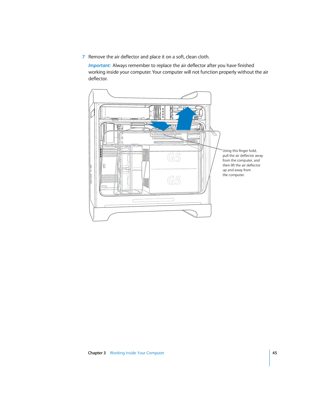 Apple G5 manual Computer 