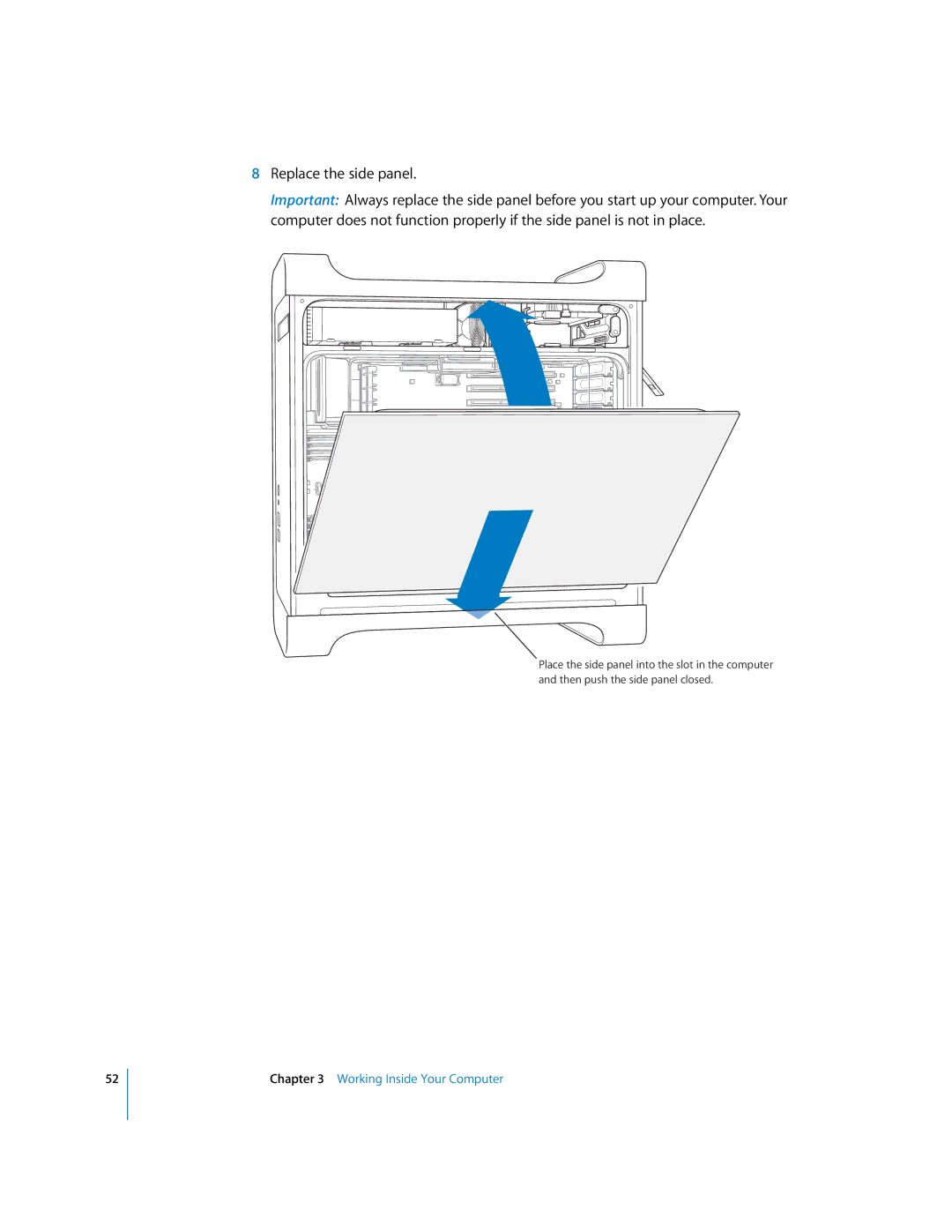 Apple G5 manual Working Inside Your Computer 