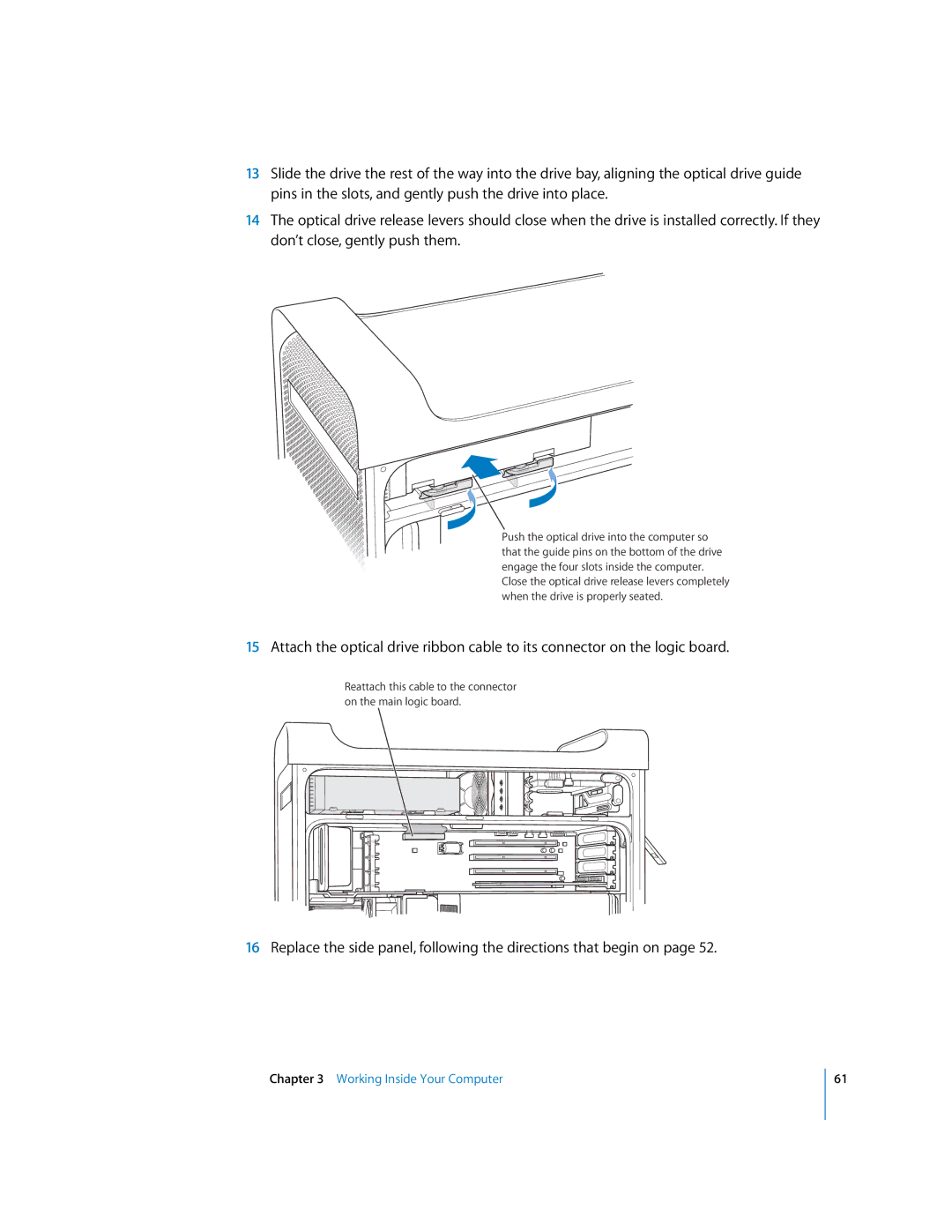 Apple G5 manual Working Inside Your Computer 