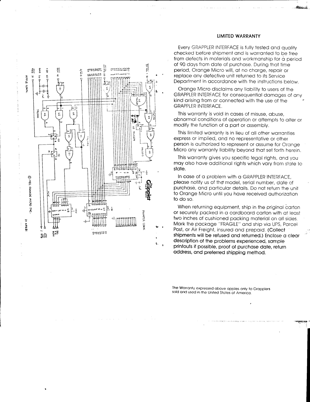 Apple Grr manual 