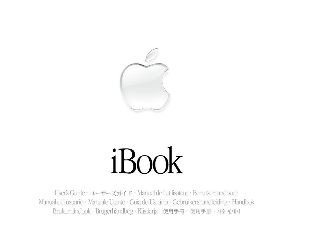 Apple I Book G3 manual IBook 