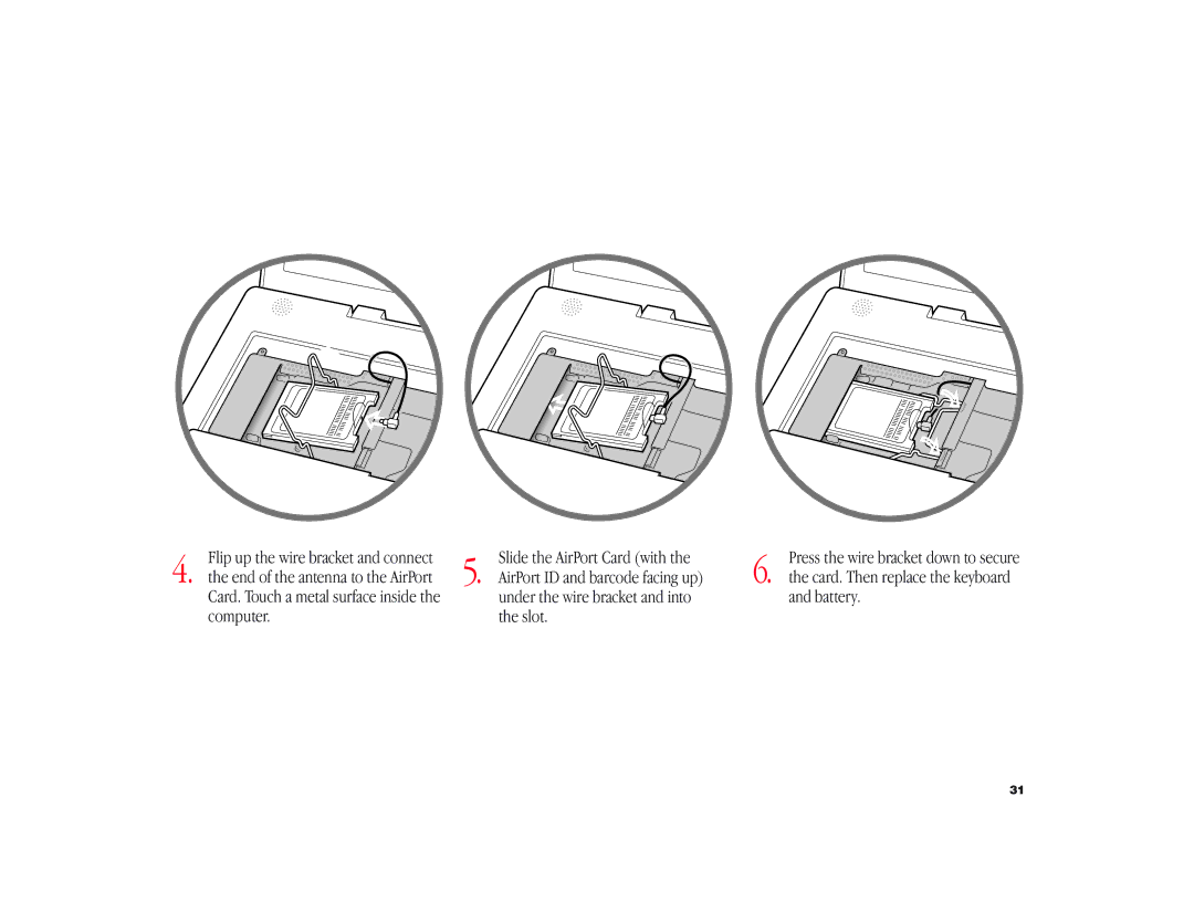 Apple I Book G3 manual Battery 