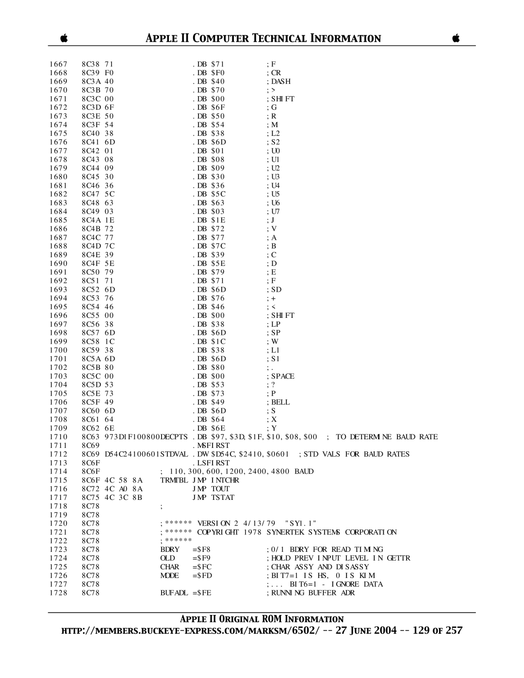 Apple II manual Msfirst 