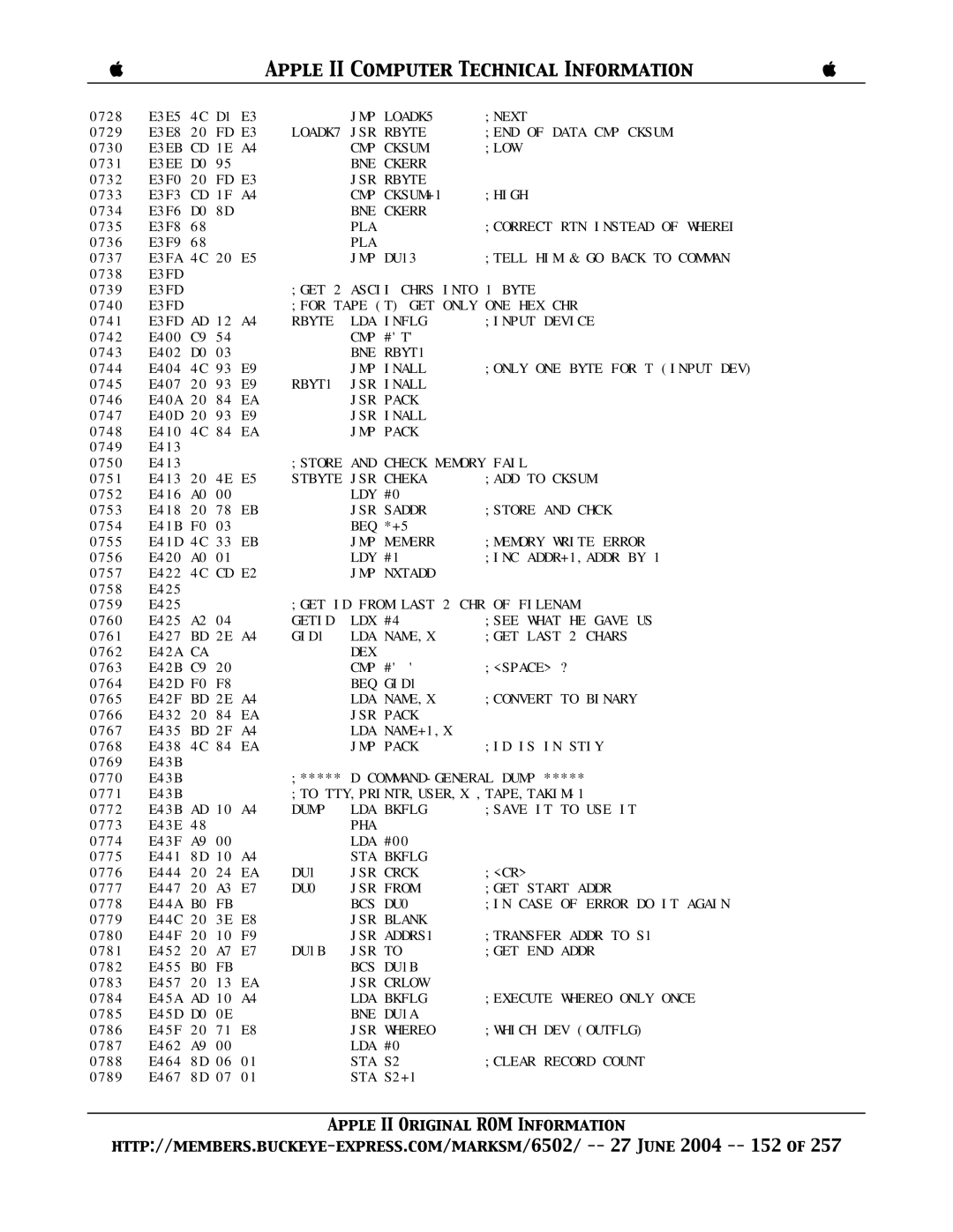 Apple II manual JMP LOADK5 Next 