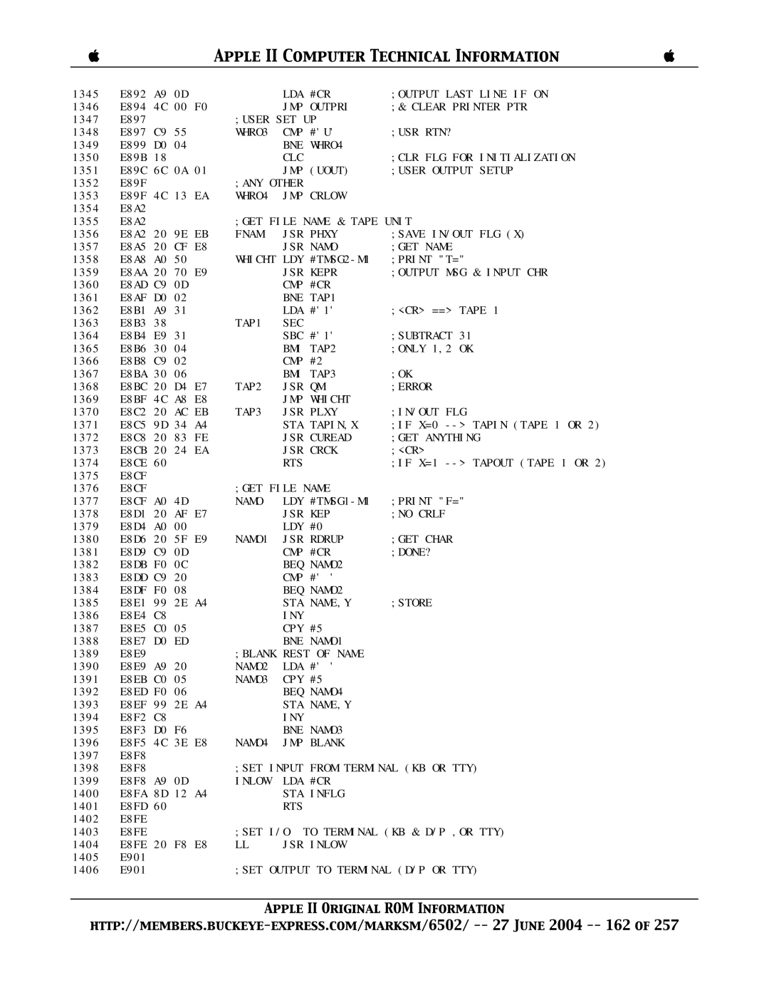 Apple II manual ANY Other, Cpy 