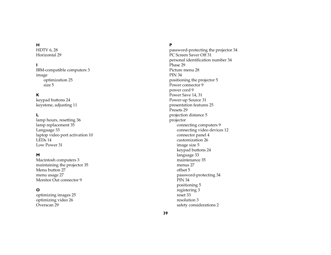 Apple IN20 Series manual 