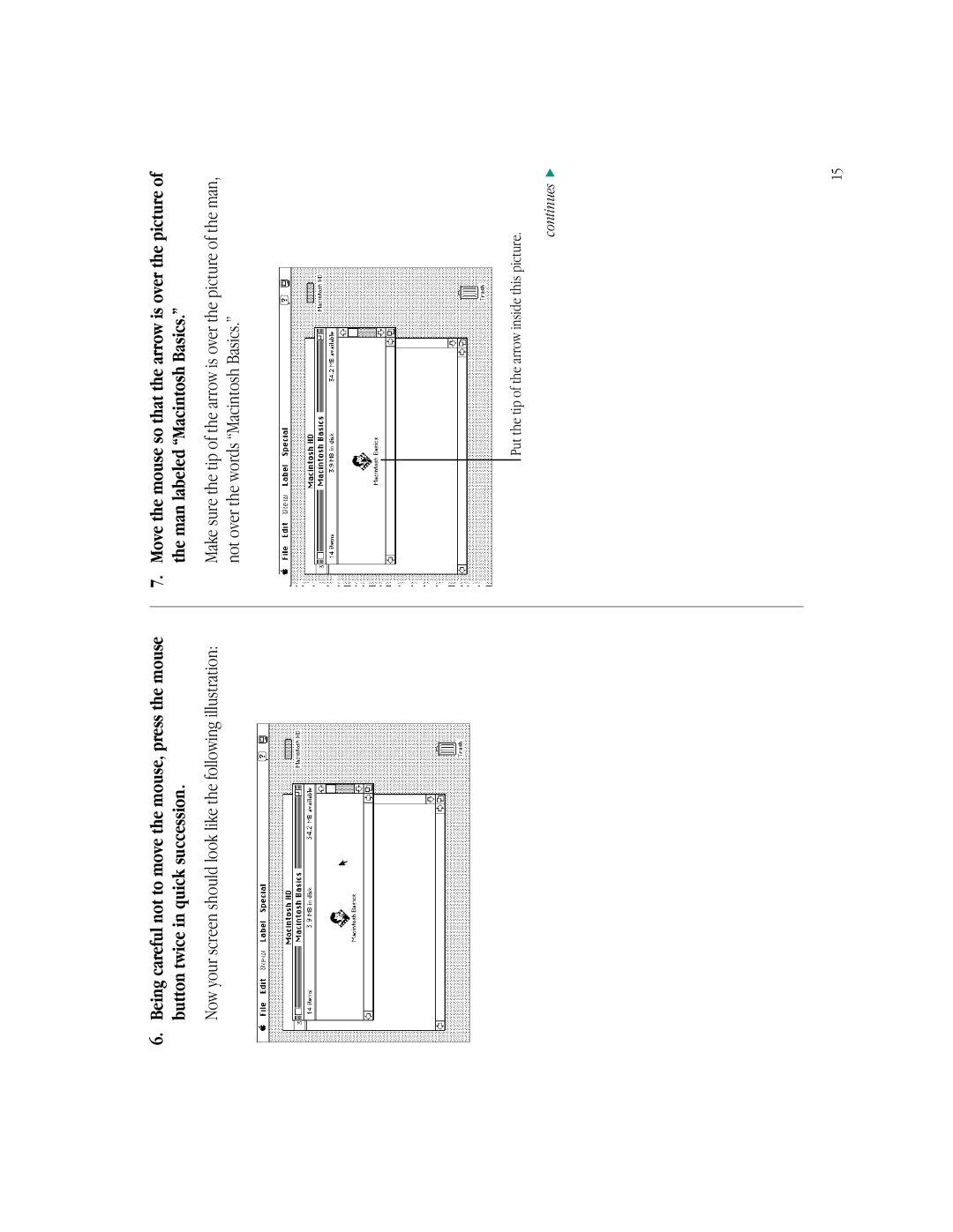 Apple LC 550 manual Now your screen should look like the following illustration 