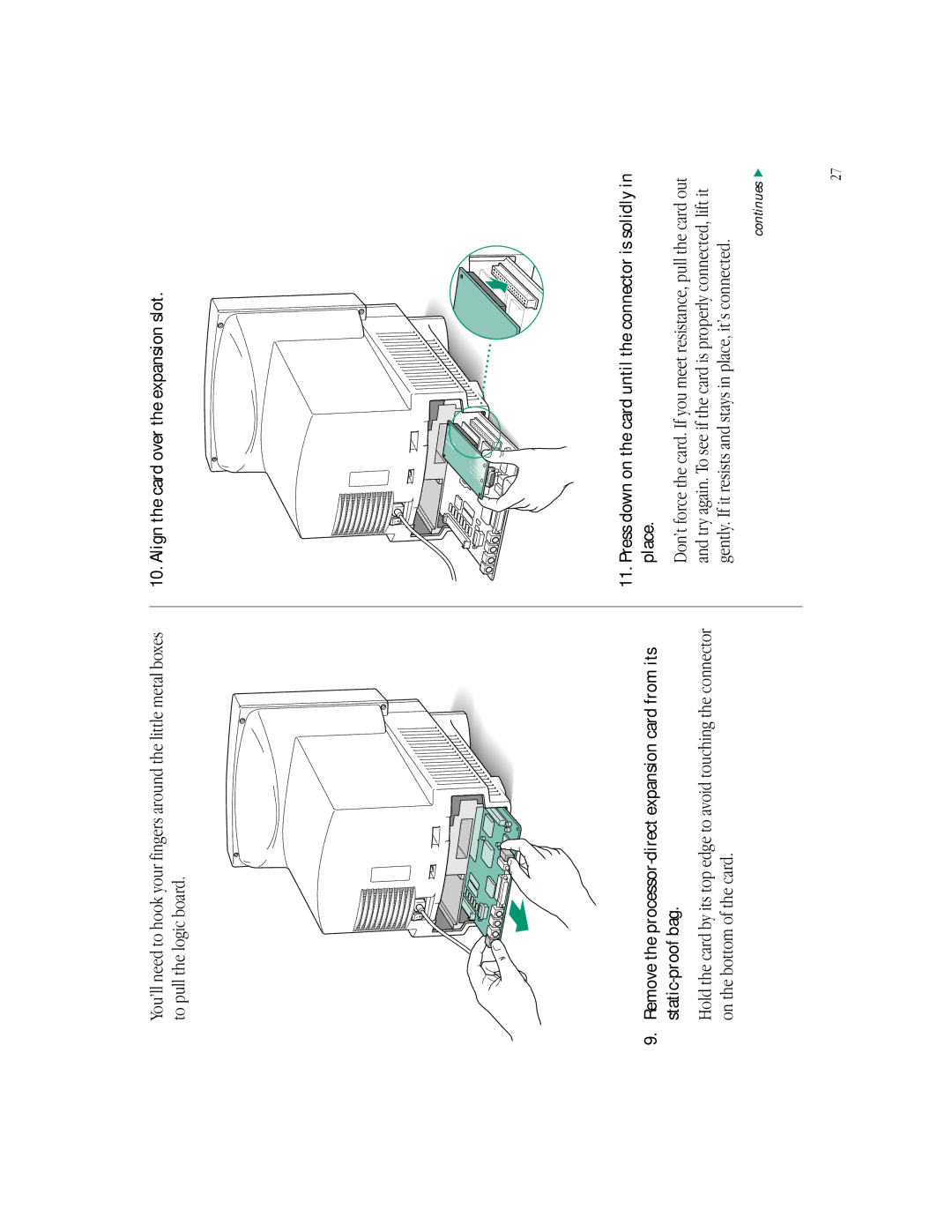 Apple LC 550 manual Continues 