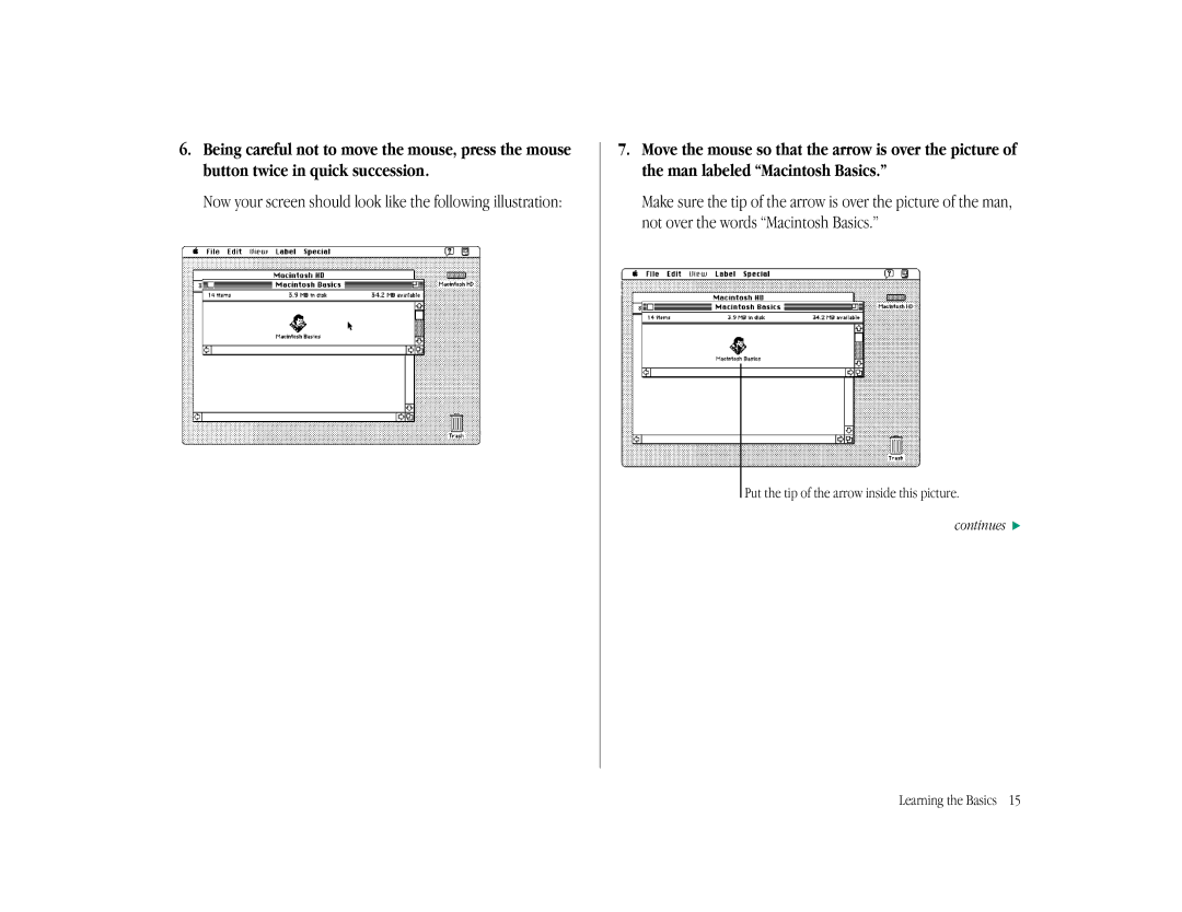 Apple LC 575 manual Now your screen should look like the following illustration 