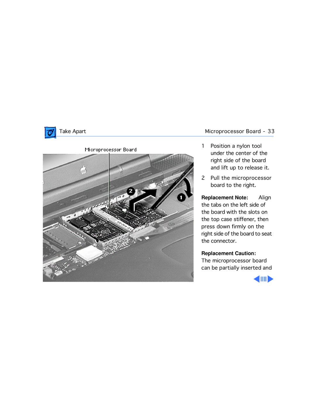 Apple M4753 manual Replacement Note 