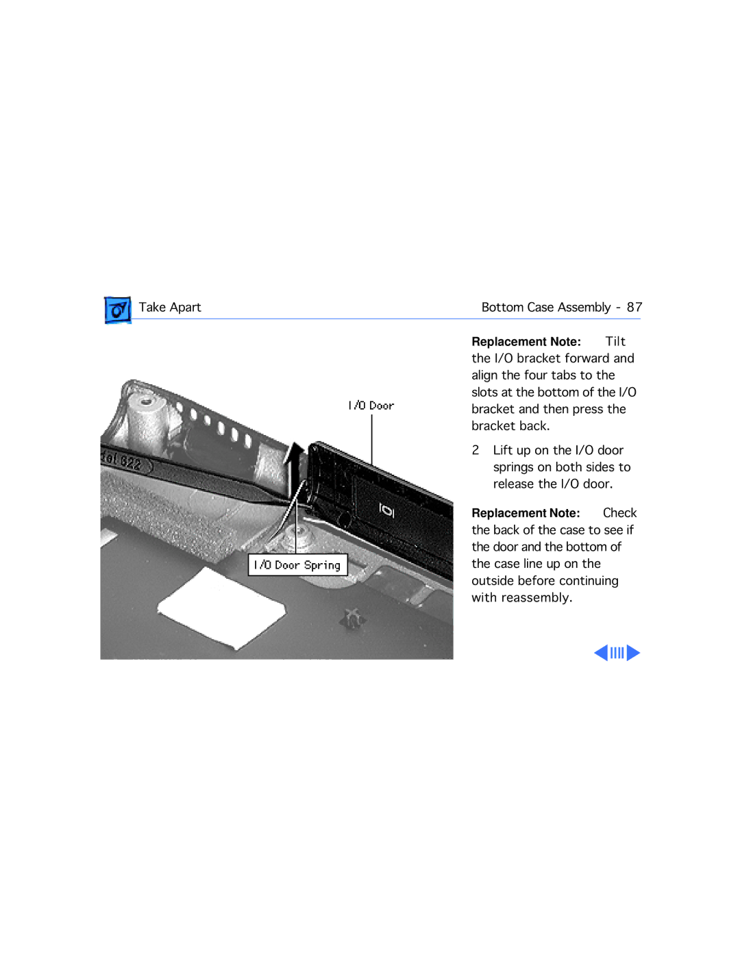 Apple M4753 manual Check 