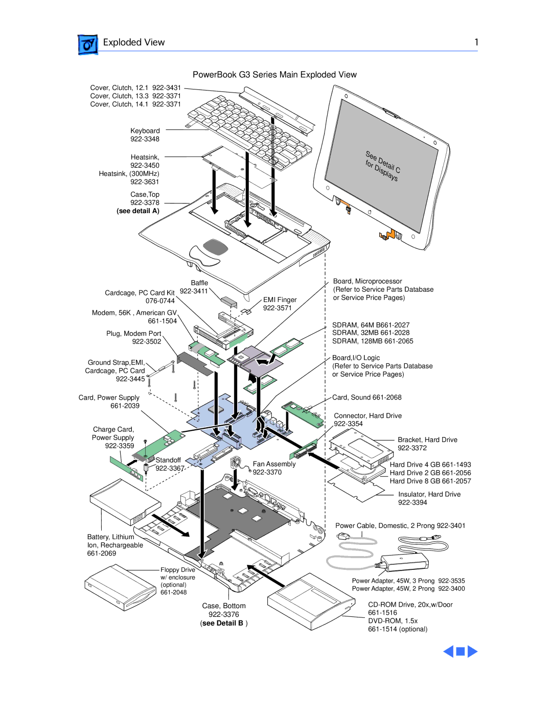 Apple M4753 manual Exploded View 