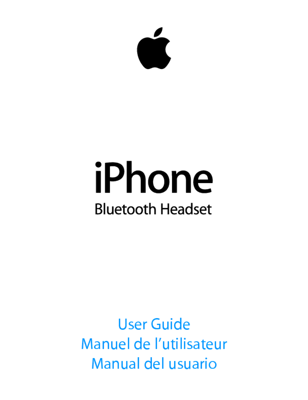 Apple MA817LL/A manual User Guide Manuel de l’utilisateur Manual del usuario 