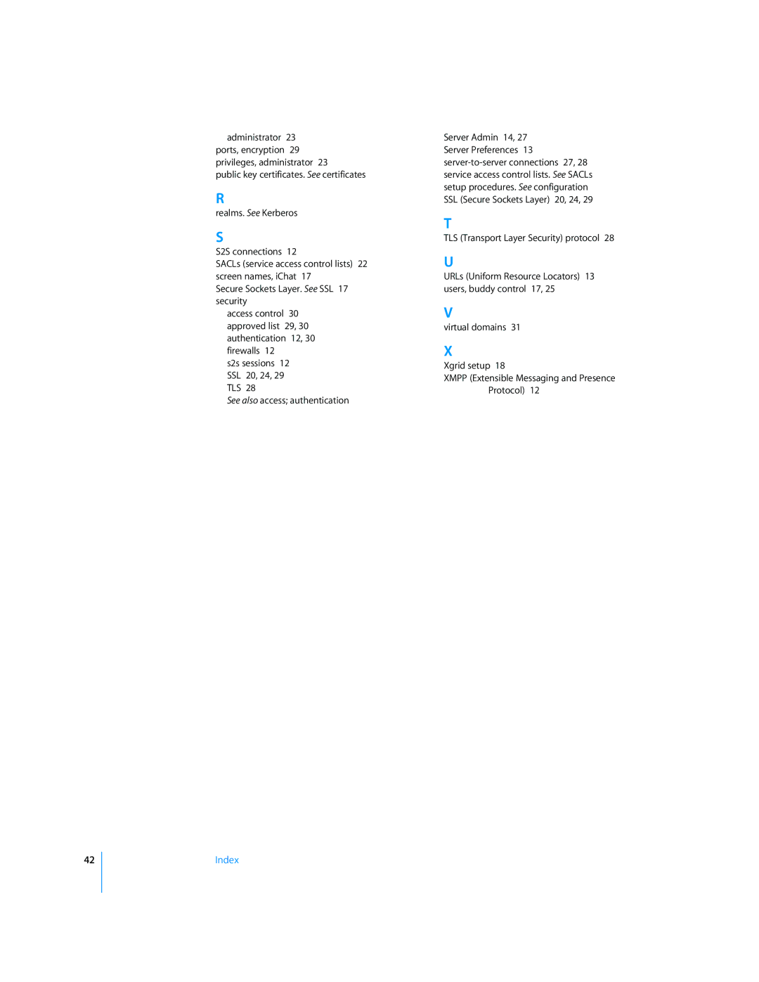 Apple Mac OS manual Index 