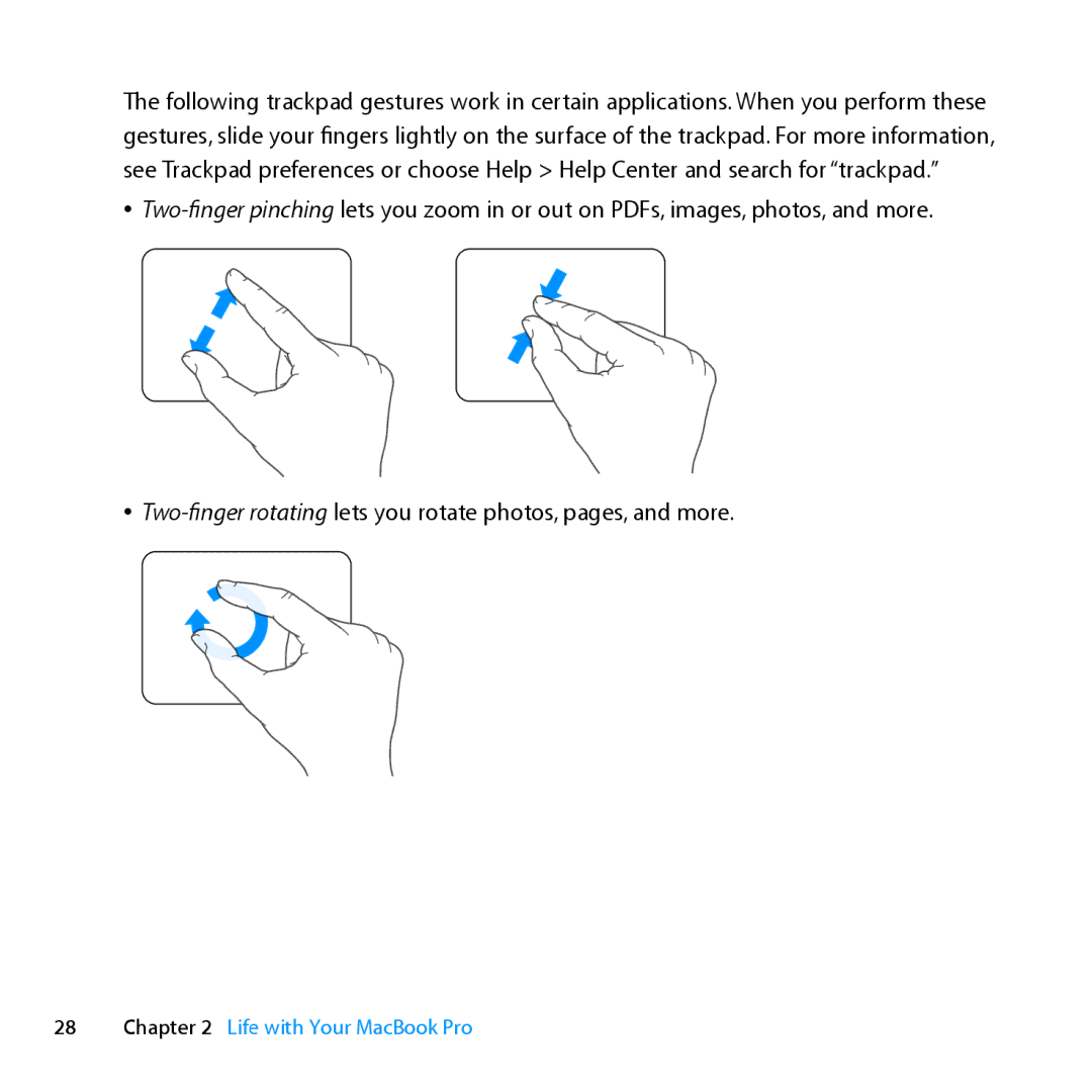 Apple MC024LL/A, MD385LL/A manual Life with Your MacBook Pro 