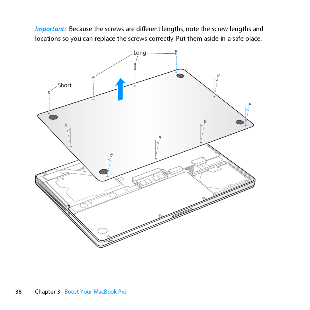 Apple MC024LL/A, MD385LL/A manual Boost Your MacBook Pro 