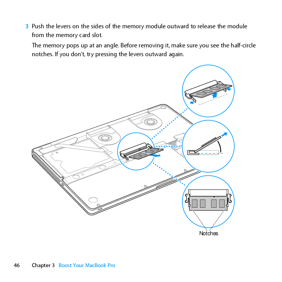 Apple MC024LL/A, MD385LL/A manual Notches 