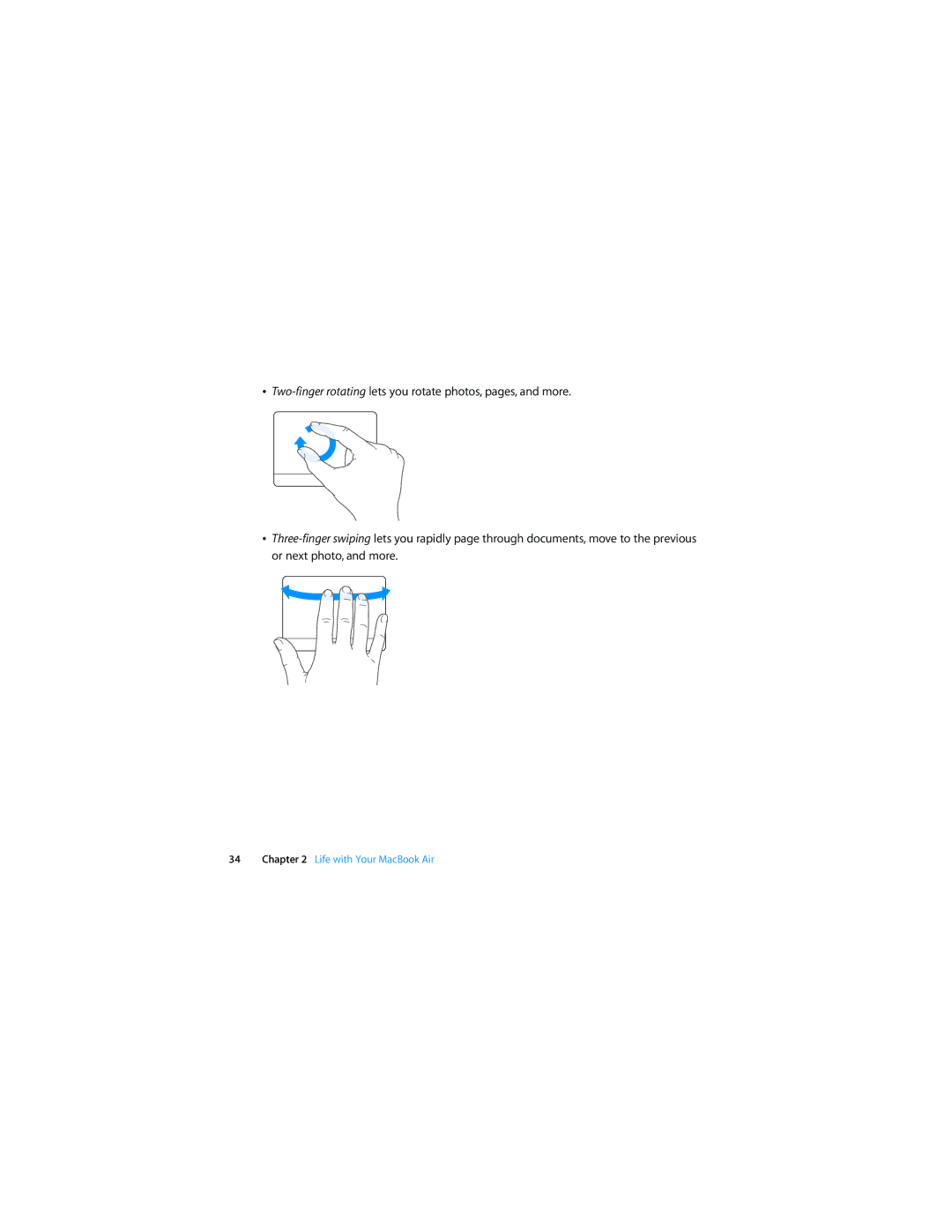 Apple MC233LL/A, MB003LL/A manual Life with Your MacBook Air 