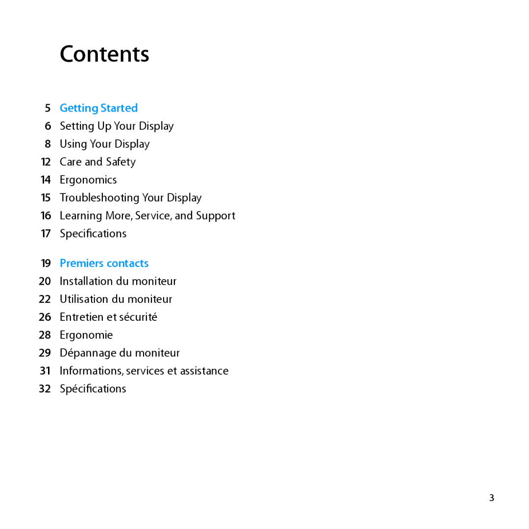 Apple MC914LL/A, MC914LL/B manual Contents 