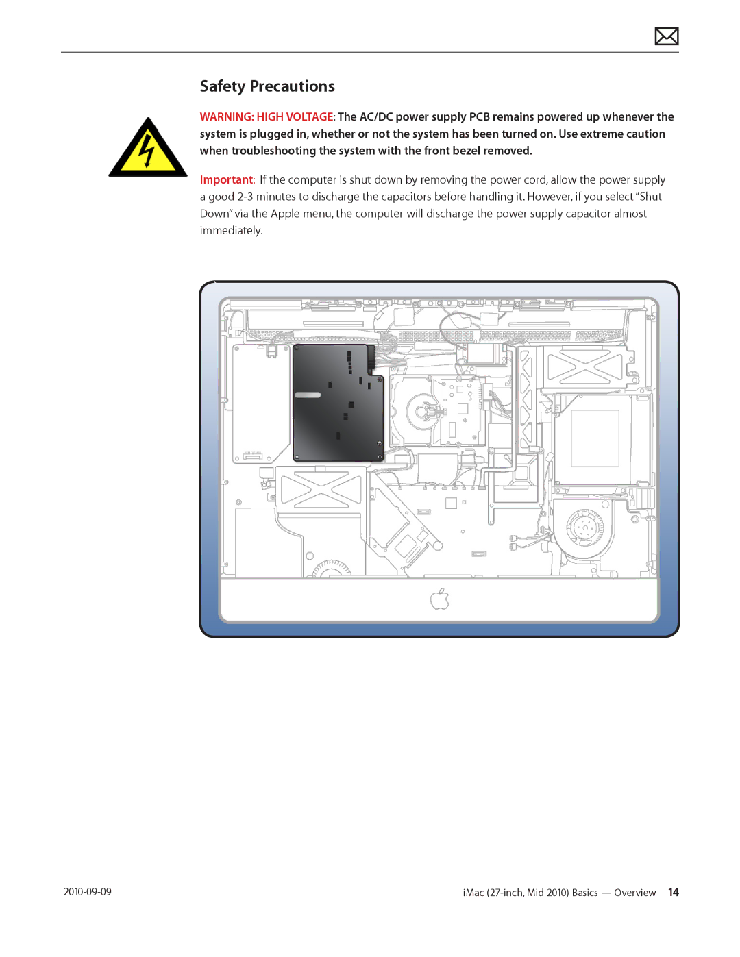 Apple MD094LL/A manual Safety Precautions 