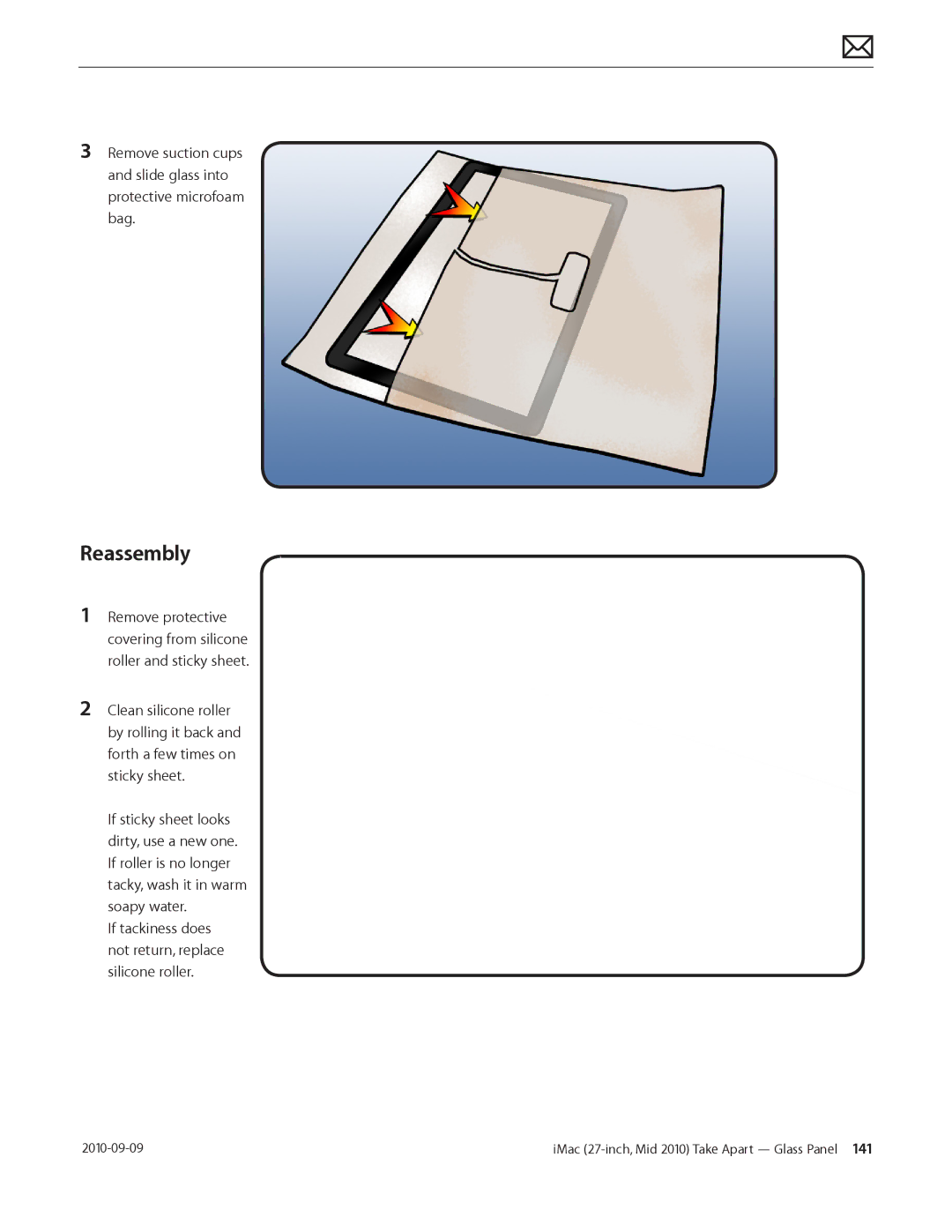 Apple MD094LL/A manual Reassembly 