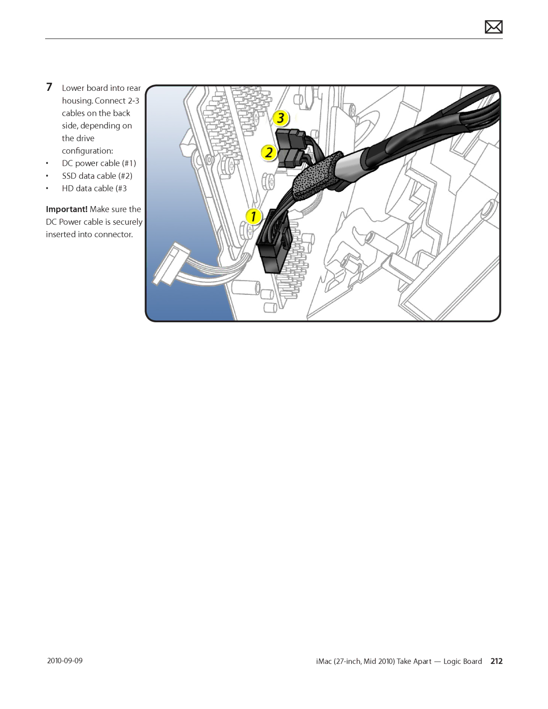 Apple MD094LL/A manual IMac 27-inch, Mid 2010 Take Apart Logic Board  