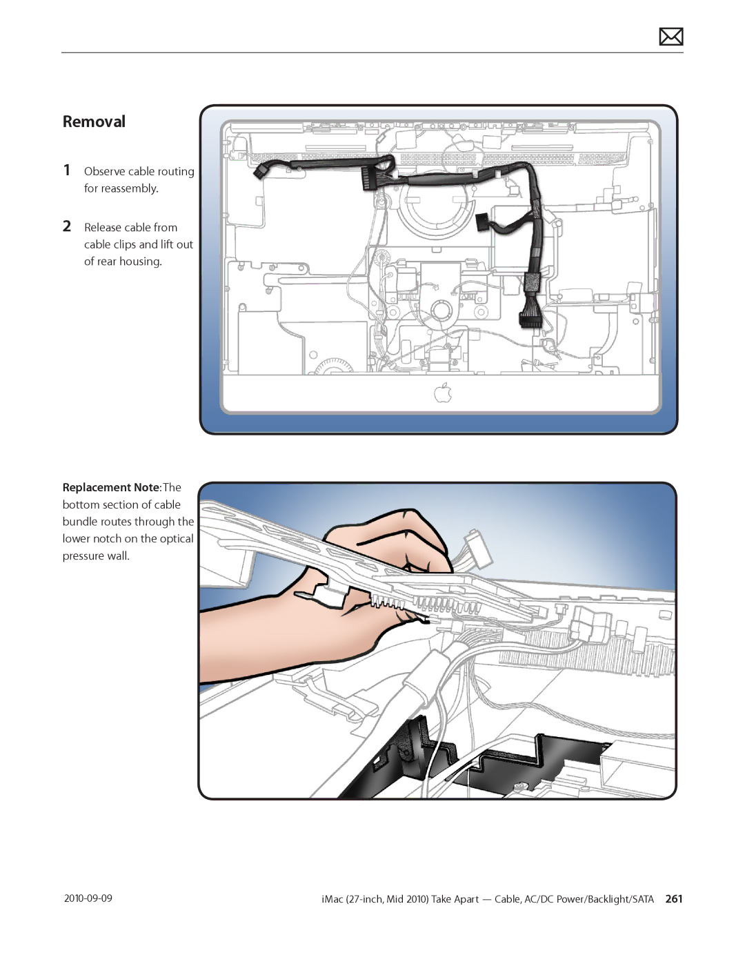 Apple MD094LL/A manual Removal 