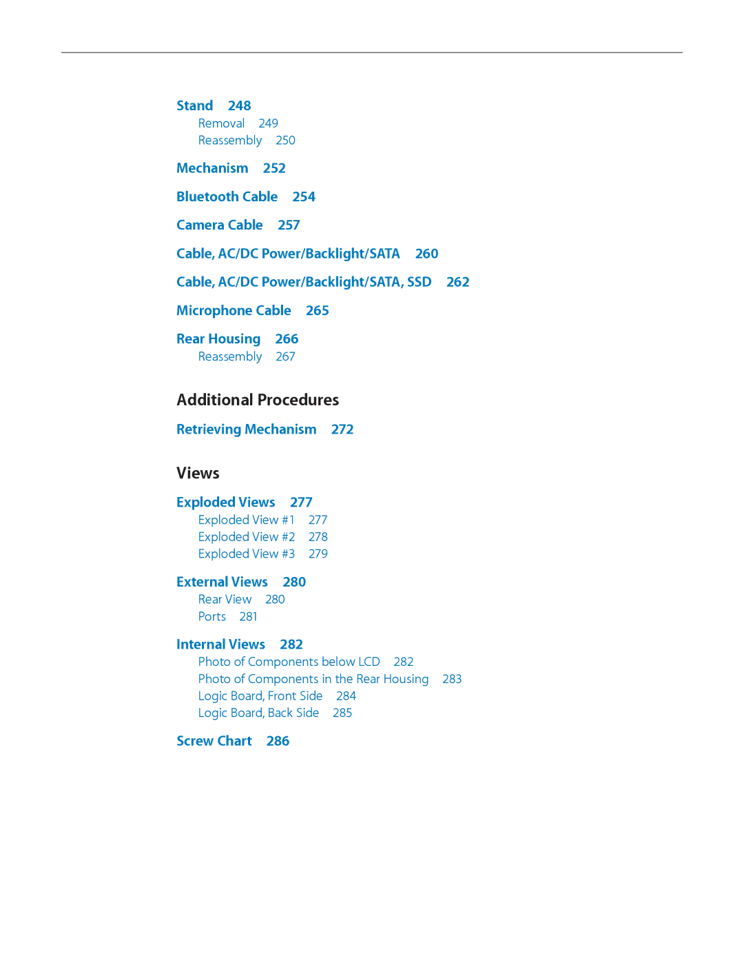 Apple MD094LL/A manual Additional Procedures, Views 