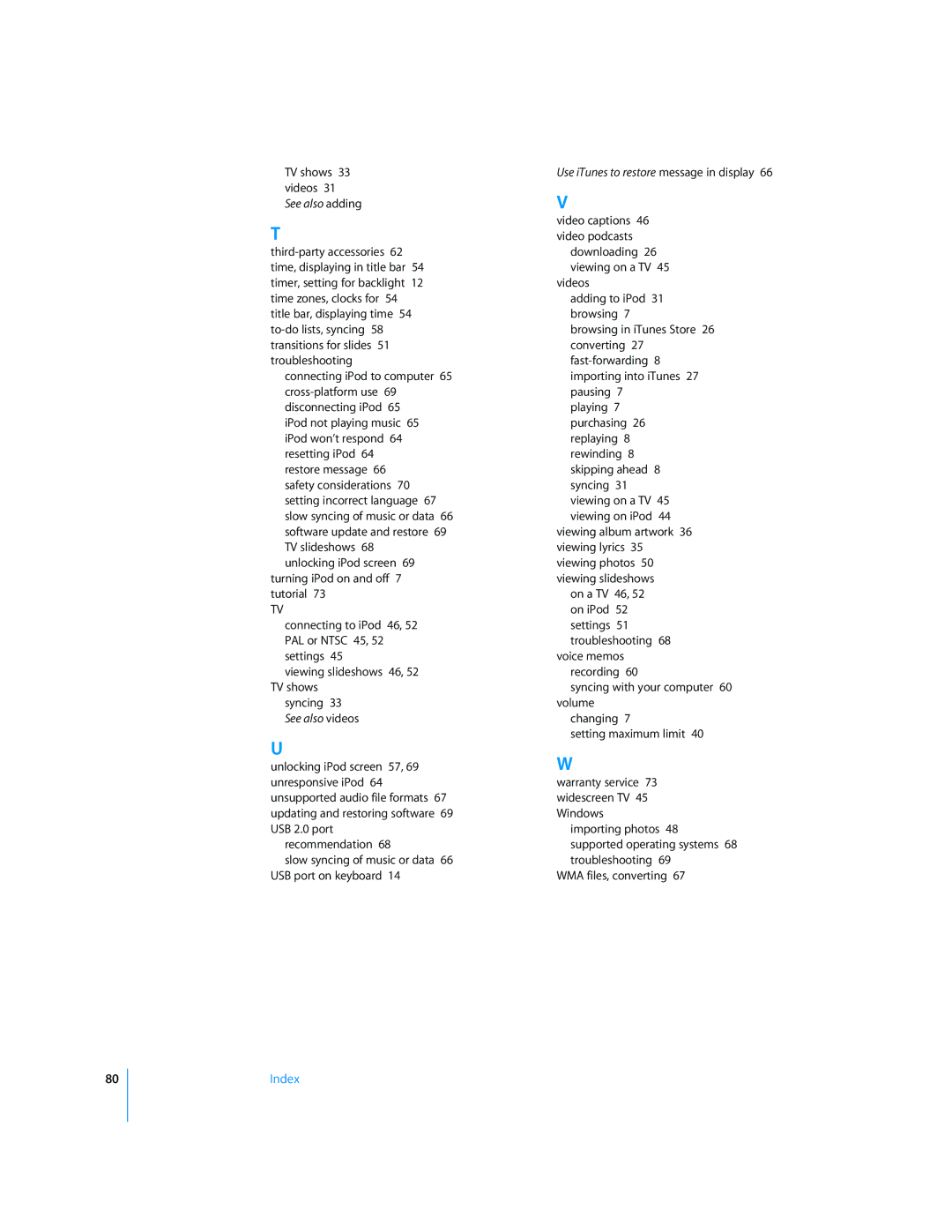 Apple MD479LL/A, MB754LL/A manual See also adding 