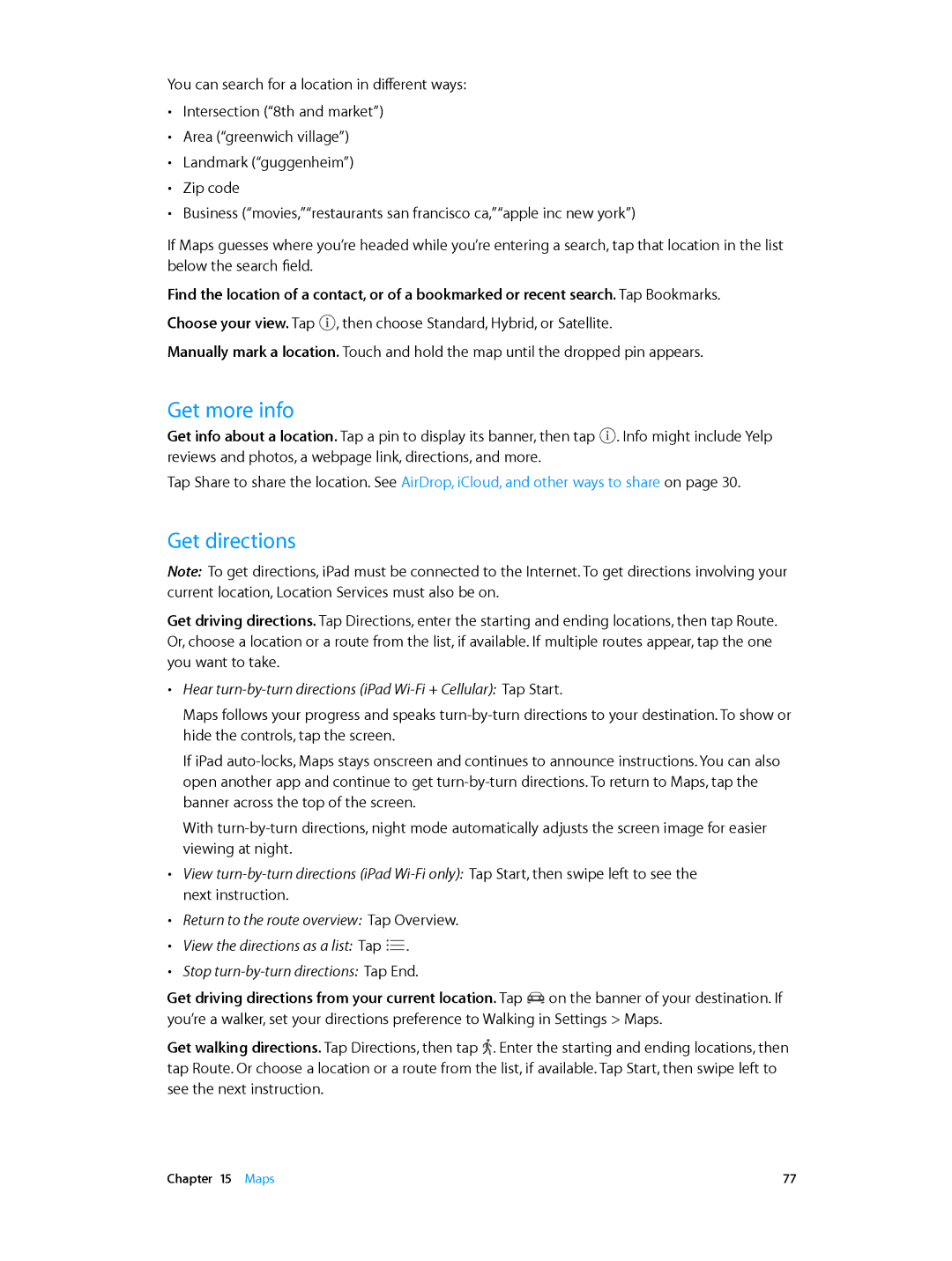 Apple ME906LL/A, MD510LL/A, MD366EA, MD370LL/A, MD329LL/A, MD368EA, MD074LL/A, MC774LL/A, MB292LL/A Get more info, Get directions 